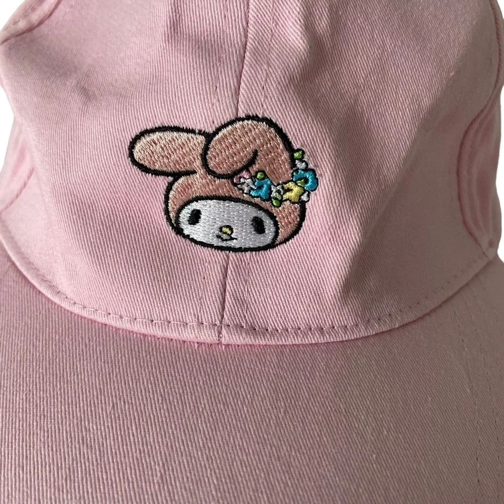 SANRIO x LOOTCRATE Collab Women's Hat My Melody Pink Baseball Cap Adjustable OS